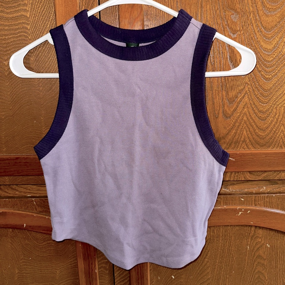 Cropped tank (purple)